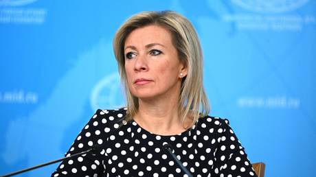 FILE PHOTO: Russian Foreign Ministry’s spokeswoman Maria Zakharova.