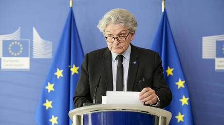 File photo: Former European Commissioner for Internal Market Thierry Breton.