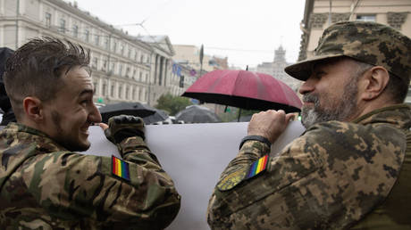 Pride Parade in Kiev, Ukraine, June 16, 2024