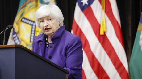 FILE PHOTO: US Treasury Secretary Janet Yellen.