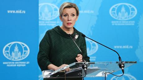 FILE PHOTO: Russian Foreign Ministry’s spokeswoman Maria Zakharova