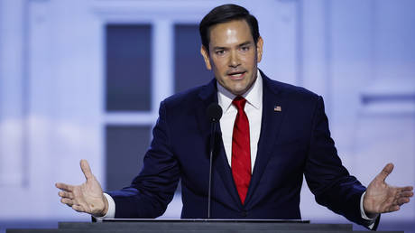 Newly confirmed U.S. Secretary of State Marco Rubio.