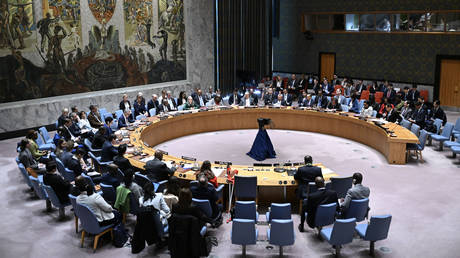 FILE PHOTO. UNSC votes on UK-Sierra Leone draft resolution calling on Sudan army and RSF to comply with Jeddah Declaration in New York on November 18, 2024.